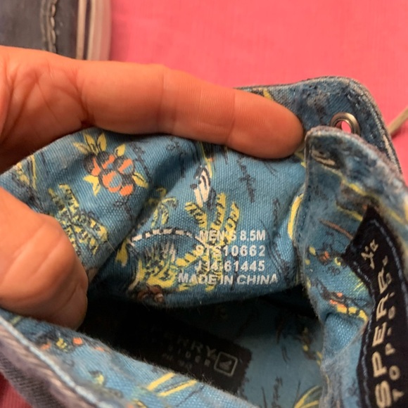 Sperry Top Sider high top sneaker - Picture 5 of 9